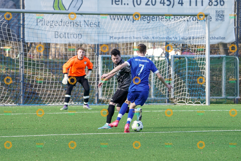 VfB Kirchhellen III vs VfL Grafenwald III - Derby 01.03.2026 | Foto: Daniel Böhm | bonum.media - Realisiert mit Pictrs.com