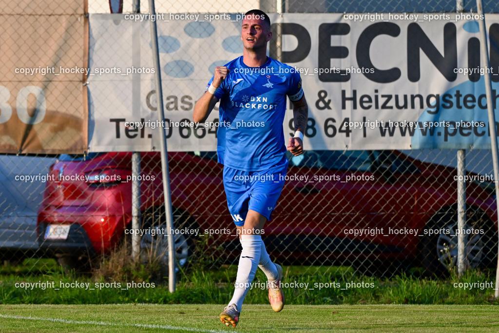 SV St.Jakob vs. SAK | #24 Zoran Vukovic SAK, SV St.Jakob vs. SAK, SV St.Jakob vs. SAK am 23.08.2024 in St. Jakob im Rosenthal (Sportplatz St. Jakob), Austria, (Photo by Bernd Stefan)