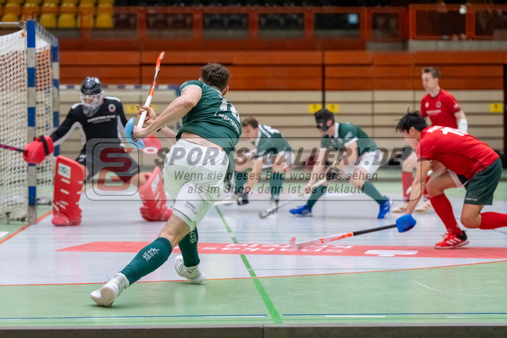 HK_20250110_101195 | 1. Bundesliga Halle Herren Crefelder HTC - Uhlenhorst Mülheim am 10.1.2025 Glockenspitz Halle Krefeld, Krefeld ,