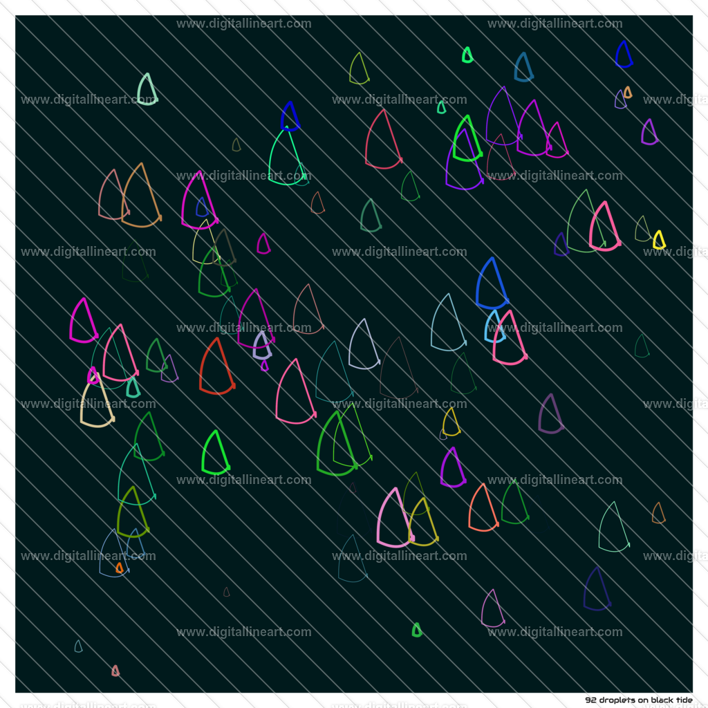 92-droplets-black-tide | digitallineart - Realisiert mit Pictrs.com