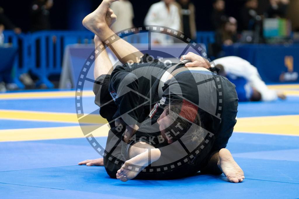 20240119PBB2284 | Fighters compete during the IBJJF European Championship in Paris, France, on January 19, 2024.