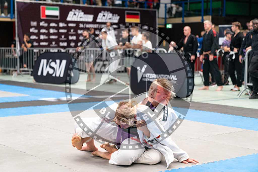 20230826PBB56149 | Fighters compete during the AJP INTLPRO BJJ and grappling competition in Hamburg, Germany, on August 26 2023.