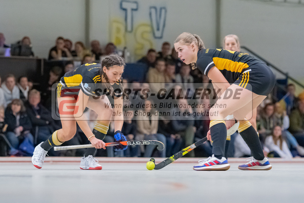 HK_20230225_104633 | Deutsche Meisterschaft WU16 Harvestehuder THC - Eintr. Braunschweig am 25.2.2023 DSC 99, Düsseldorf ,