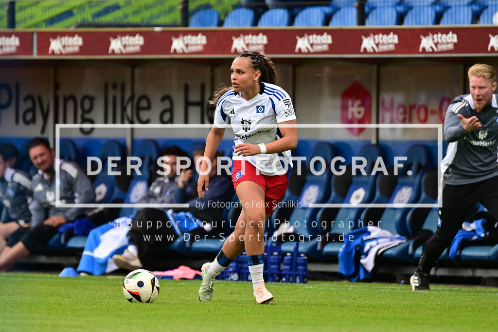 Fußball I Frauen I Saison 2024-2025 I 2. Bundesliga I 26. Spieltag I SV Meppen - Hamburger SV I 013597 | Der Sportfotograf. - Realized with Pictrs.com