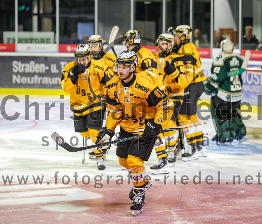 2025-08-22_126_TSV_Erding_gegen_EV_Fuessen | Erding, Deutschland, 22.08.2025:Eishockey, Oberliga Süd 2025 / 2026, Testspiel, TSV Erding gegen EV Füssen, Endergebnis: 1:4Marek Slavik (EV Füssen, #41)Foto: Christian Riedel / fotografie-riedel.net