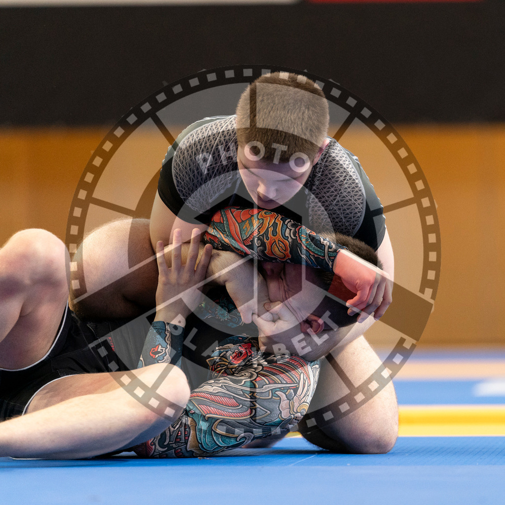 20240316PBB0767 | Athletes compete during the ADCC Eastern European Open grappling Competition in Poznan, Poland, on March 16, 2024.