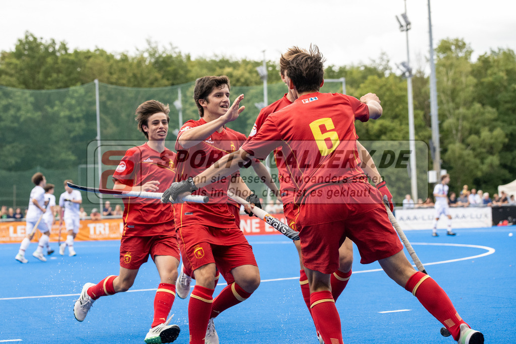 SFE_20230715_0013 | EuroHockey EM U18 SF2 Spain vs Germany am 15.07.2023 in Krefeld (Gerd-Wellen-Hockeyanlage), Photo: Stephan Fehrmann 2023 (Sports-Gallery)