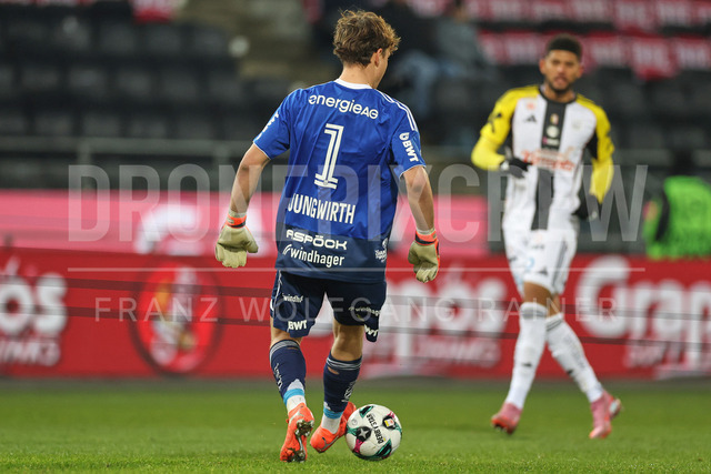 Austrian Bundesliga: Grazer AK 1902 vs LASK | GRAZ, AUSTRIA, 13.DEC.25 - SOCCER - ADMIRAL Bundesliga, Grazer AK 1902 vs LASK. The image shows Lukas Jungwirth (Lask).