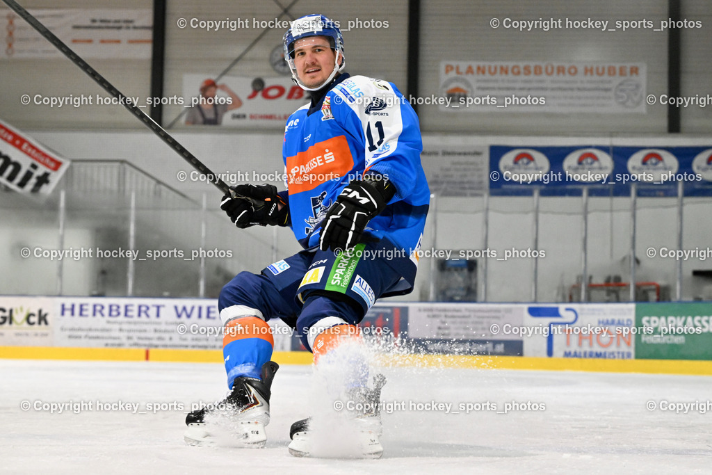 ESC Steindorf Sparkasse Feldkirchen Shooting | #11 Luka Kalan, ESC Steindorf Sparkasse Feldkirchen Shooting, ESC Steindorf Sparkasse Feldkirchen Shooting am 24.10.2025 in Steindorf (Ossiachersee Halle), Austria, (Photo by Bernd Stefan)