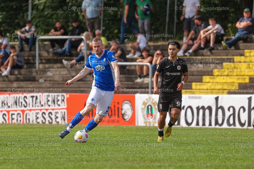 Giessen_Darmstadt (196) | 16.07.2023; Testspiel; Waldstadion Gießen; FC Gießen - SV Darmstadt 98; Ergebnis: 2:0 (0:0)