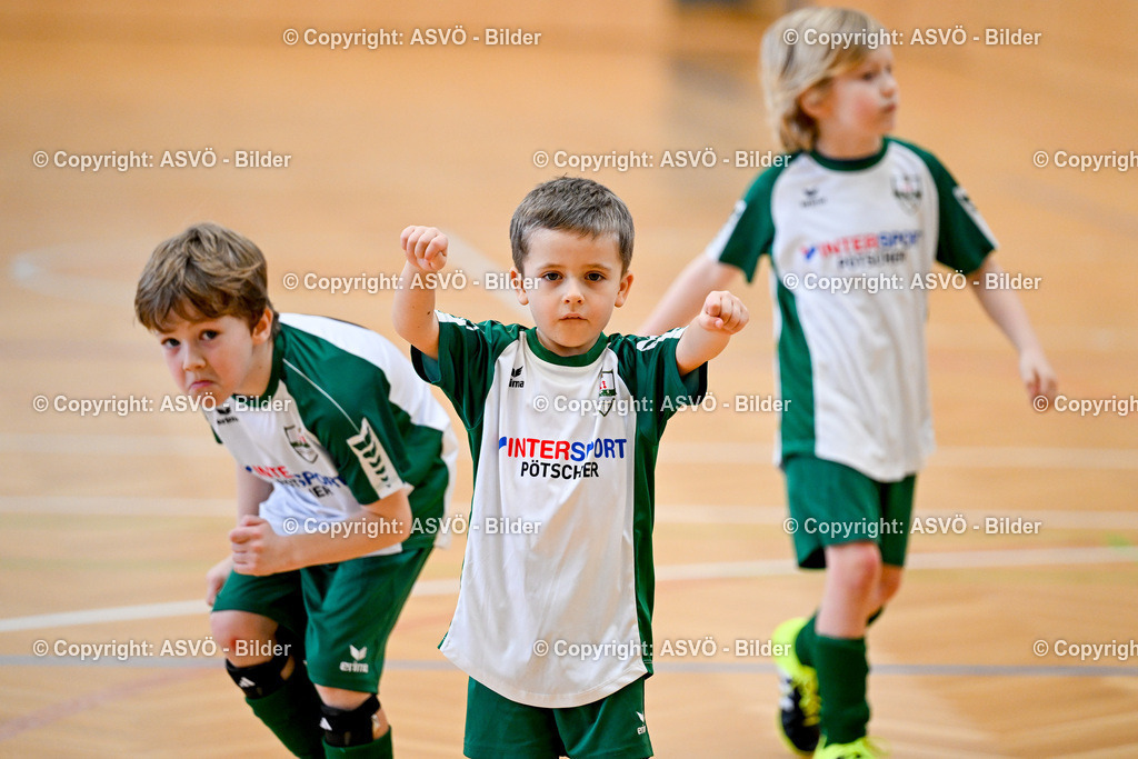 ASVÖ_ Fussballturnier SV Gallneukirchen_ 08.02.2025-117 | 08.02.2025, Gallneukirchen, AUT, ASVÖ, Fussball Nachwuchs Hallenturnier 2025, SV Gallneukirchen im Bild Teilnehmer U 7©Harald Dostal / fodo.media - Realisiert mit Pictrs.com