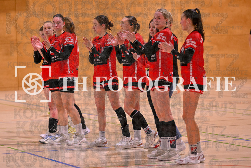 GER, SG Maulburg/Steinen - TuS Helmlingen, Handball, Suedbadenliga, 14. Spieltag, Saison 2023/2024, 17.02.2024 | Team SGMS F - SG Ladys 

GER, SG Maulburg/Steinen - TuS Helmlingen, Handball, Suedbadenliga, 14. Spieltag, Saison 2023/2024, 17.02.2024

Foto: TH Fotografie/Thomas Hess