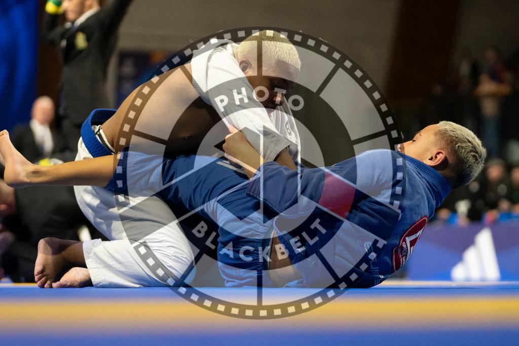 20240119PBB1437 | Fighters compete during the IBJJF European Championship in Paris, France, on January 19, 2024.