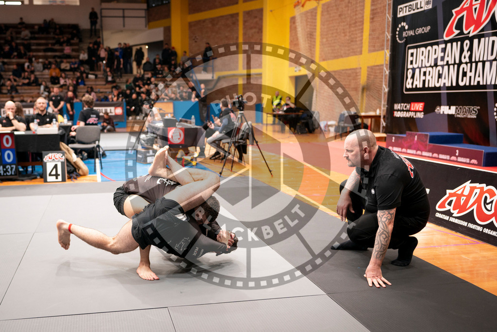20240217PBB01378 | Fighters compete during the ADCC European, Middle Eastern and African Championship in Zagreb, Croatia, on February 17, 2024.