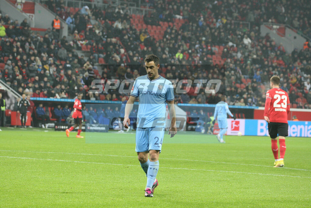 Bayer 04 Leverkusen - VFL Bochum 1848 | Vasilios Lampropoulos - © Sportfoto-Sale (MK - Realisiert mit Pictrs.com