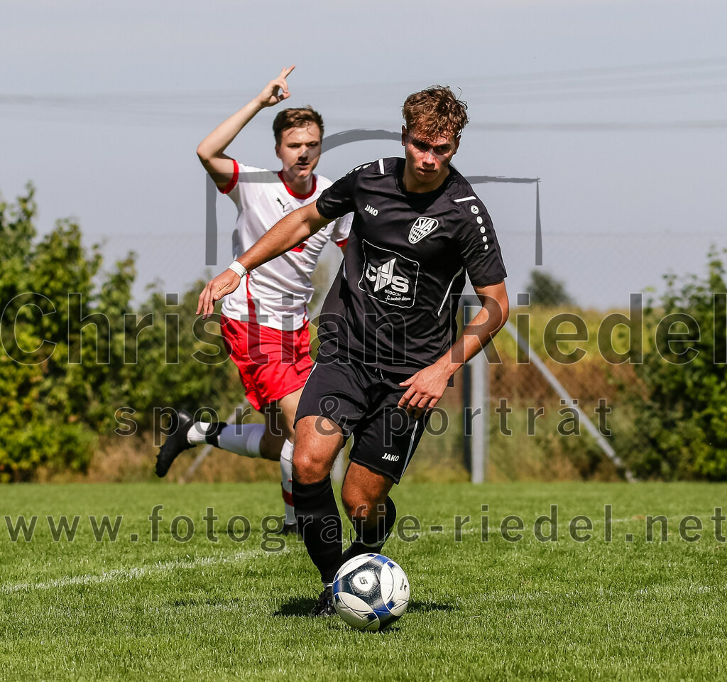 2023-09-17_072_SG_Anzing-Parsdorf_II_gegen_TSV_Zorneding_II | Anzing, Deutschland, 17.09.2023:
Fußball, A-Klasse 2023 / 2024, 5. Spieltag, Endergebnis: 1:1

Silvan Schuster ((SG) Anzing-Parsdorf, #20)

Foto: Christian Riedel / fotografie-riedel.net