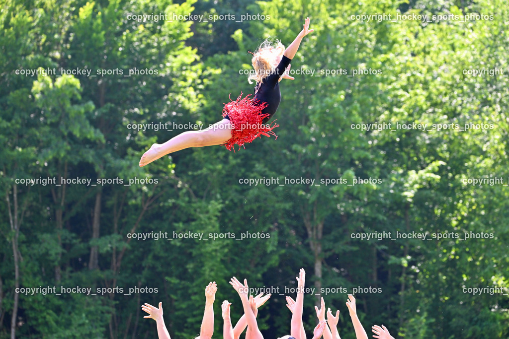 Carinthian Lions vs. Cineplexx Blue Devils | Sportakrobatik Spittal an der Drau, Carinthian Lions vs. Cineplexx Blue Devils, Carinthian Lions vs. Cineplexx Blue Devils am 09.06.2025 in Klagenfurt (ASV Sportplatz), Austria, (Photo by Bernd Stefan)