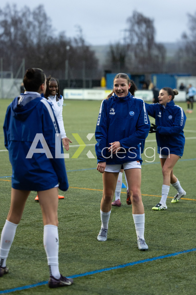 Fußball I Frauen I Saison 2025-2026 I AXA Women's Super League | Women I 14. Spieltag I Grasshoppers Club Zürich - FC Luzern I 14.02.2026 | 24 Giulia Looser (CH) (GC Zürich) – Mittelfeld - Realisiert mit Pictrs.com