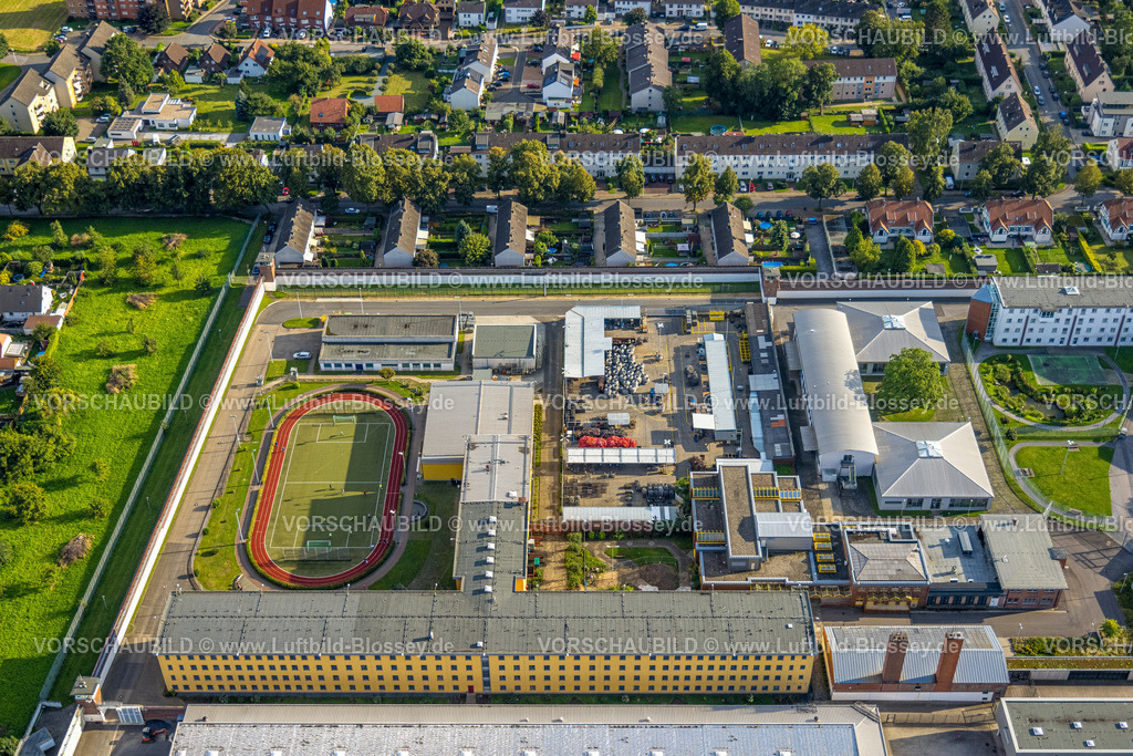 Werl230806483 | Luftbild, Justizvollzugsanstalt, Werl, Werl-Unnaer Börde, Nordrhein-Westfalen, Deutschland
