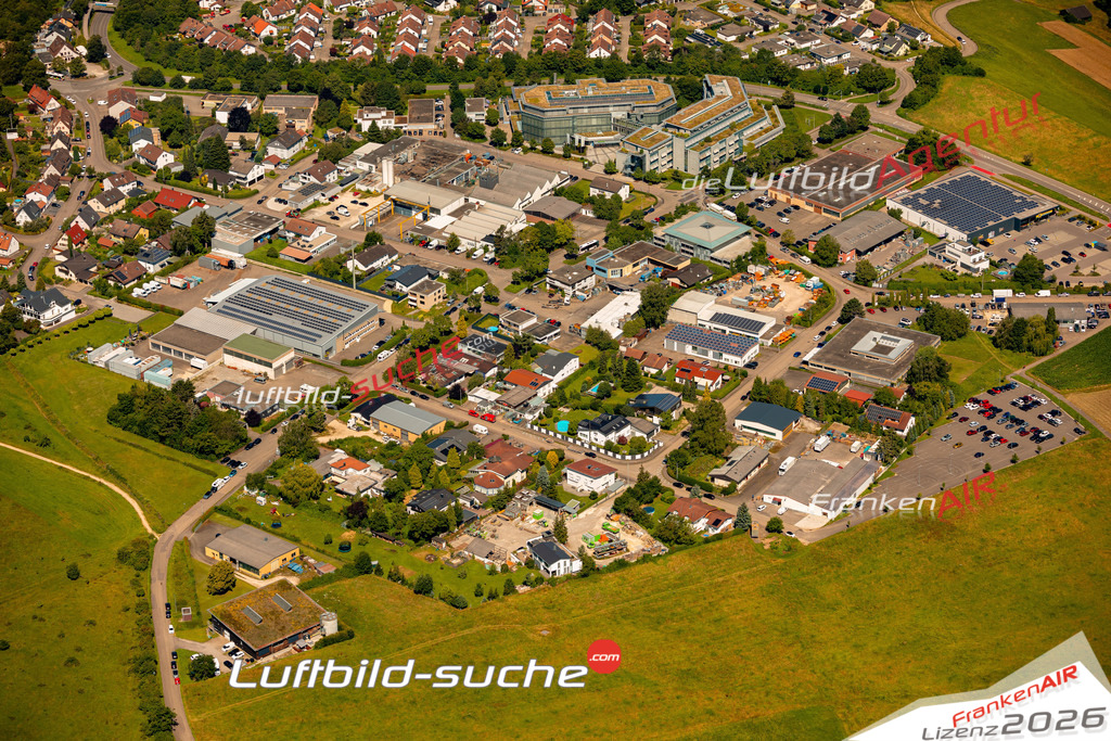Das Luftbild zeigt : Unterbettringen Schwäbisch Gmünd - Die Luftaufnahme wurde 2024 vom UL-Flugzeug aus erstellt ( keine Drohne ) - Hochauflösende Luftaufnahme - Für grossformatige Ausdrucke geeignet. Die Geschenkidee !Mit Lizenz und Bildrechte bestellbar