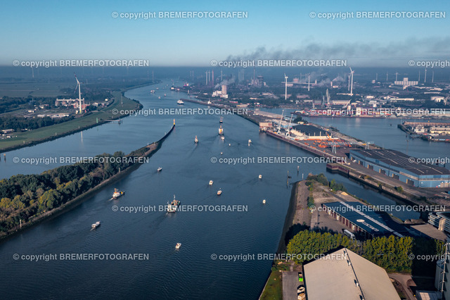 DJI_0293 | 30.09.2022 Drohnenaufnahmen Dt. Schifffahrtstag 2022 Bremen Wendebecken / Weser
