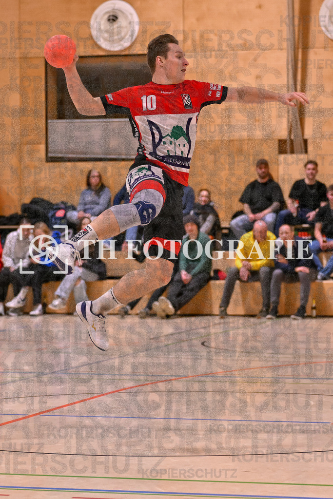 GER, SG Maulburg/Steinen - TV St. Georgen, Handball, Landesliga, 16. Spieltag, Saison 2023/2024, 17.02.2024 | Mika Buelow (SG Maulburg/Steinen, #10)

GER, SG Maulburg/Steinen - TV St. Georgen, Handball, Landesliga, 16. Spieltag, Saison 2023/2024, 17.02.2024

Foto: TH Fotografie/Thomas Hess