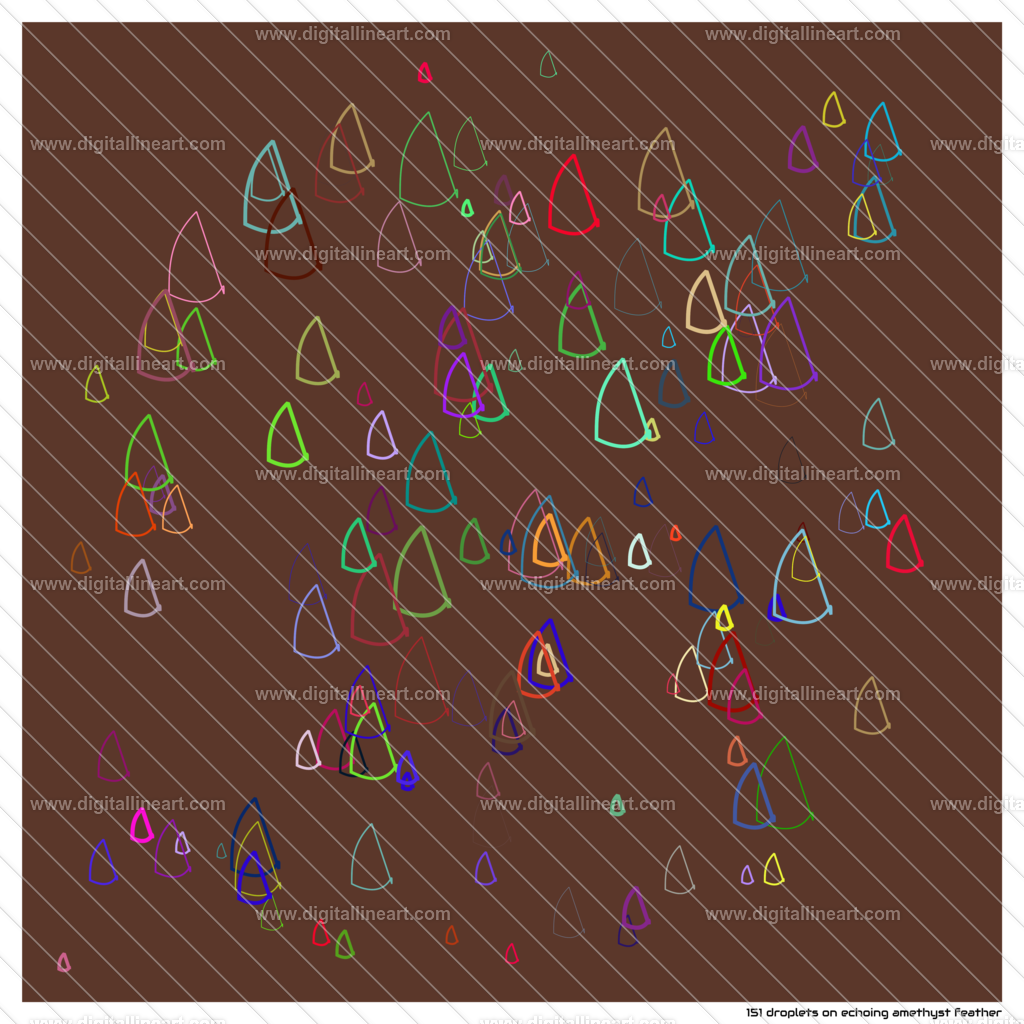 151-droplets-echoing-amethyst-feather | digitallineart - Realisiert mit Pictrs.com