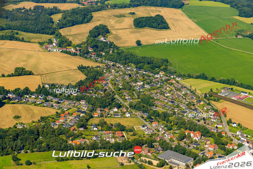 Luftaufnahme Hörste Lage - Die Luftaufnahme wurde 2025 vom UL-Flugzeug heraus erstellt ( ohne Drohne ) - Hochauflösende Luftaufnahme - für professionelle Ausdrucke geeignet. Die Geschenkidee !Mit Lizenz und Bildrechte bestellbar