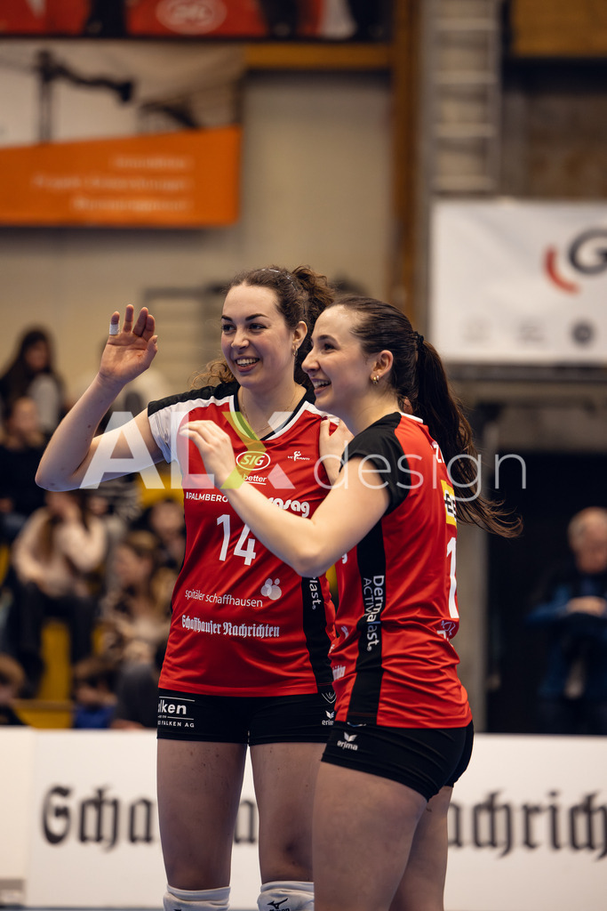 Volleyball I Frauen I Saison 2025-2026 I Volleyball NLA | Women I Round 14 I VC Kanti Schaffhausen - NLZ Volleyball Academy Zürich I 16.01.2026 | VC Kanti Schaffhausen - 14 Josipa Marković (HR) – Aussen - Realisiert mit Pictrs.com