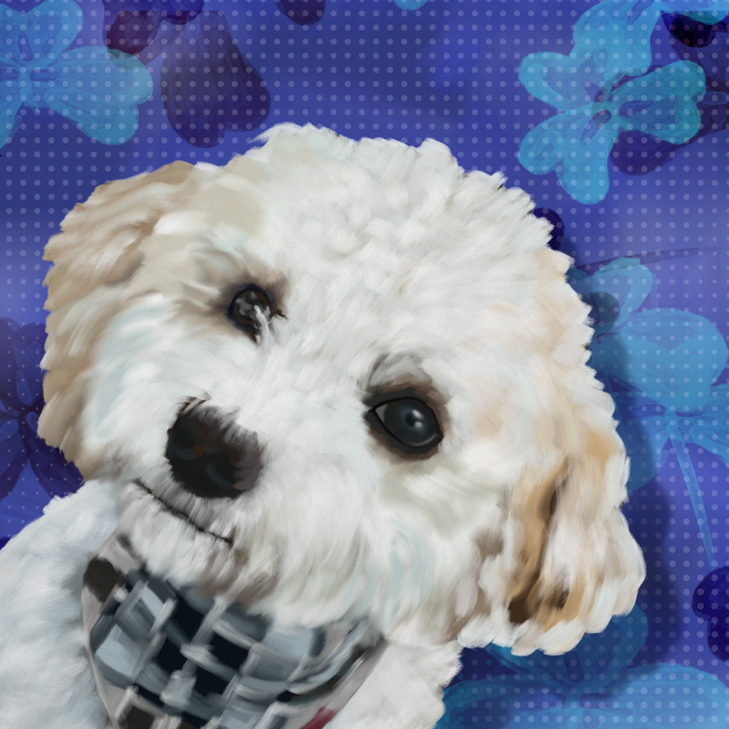 Elsa | Illustrationen, digitalpainting, animals, dogs, hunde, art, Kunst, Illustrationsart, Bielefeld, Germany - Realisiert mit Pictrs.com