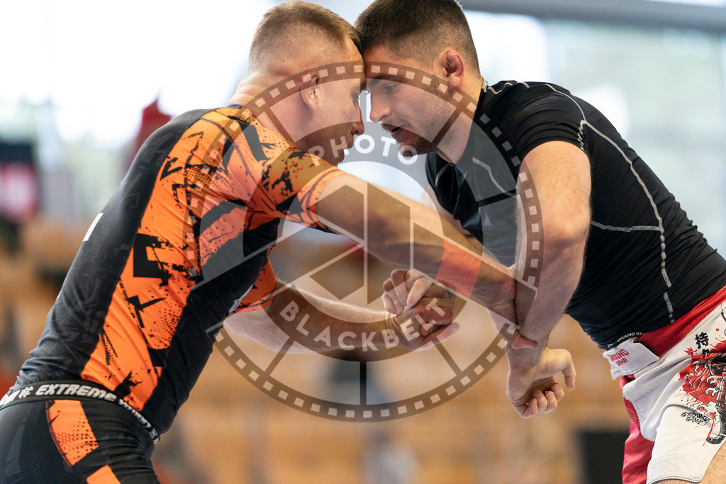 20240316PBB1921 | Athletes compete during the ADCC Eastern European Open grappling Competition in Poznan, Poland, on March 16, 2024.