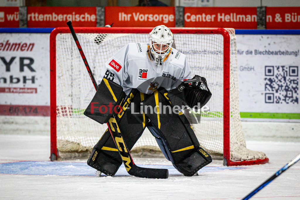 SC Forst NATURE BOYS gegen WANDERERS Germering | Eishockey Landesliaga Herren Gruppe A 2024/2025, SC Forst NATURE BOYS gegen WANDERERS Germering, 20241025,Franziska ALBL (WANDERERS Germering Goali 95) im Tor,2024-10-25 in Peißenberg (Eisstadion Peißenberg), Franziska ALBL (WANDERERS Germering Goali 95)Copyright: WolfgangxLindner www.foto-lindner.de