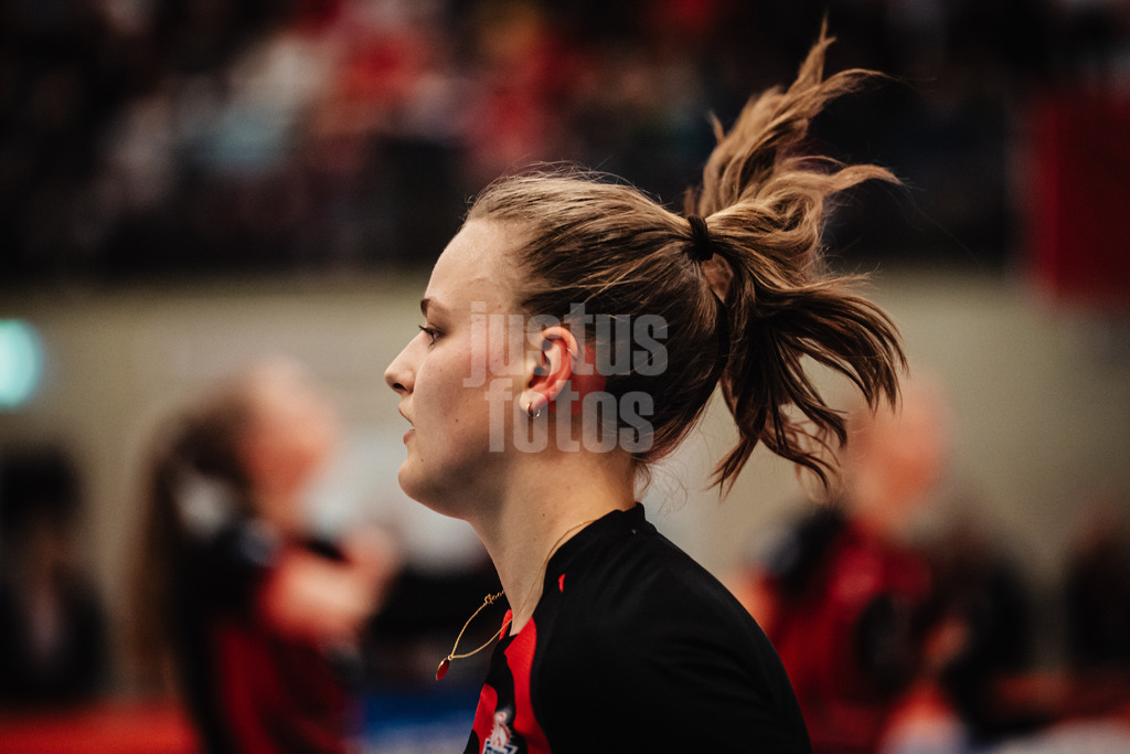 Volleyball | Frauen | Saison 2025/2026 | Volleyball Bundesliga | ETV Hamburger Volksbank Volleys vs. Ladies in Black Aachen | 29.10.2025 | Lena Liegert (#10, ETV Hamburger Volksbank Volleys)