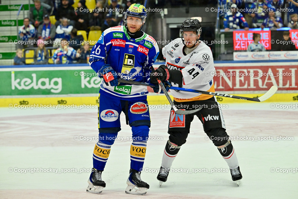 EC IDM Wärmepumpen VSV vs. Pioneers Vorarlberg | #26 Guus van Nes EC VSV, #44 Julius Reini Pioneers Vorarlberg, EC IDM Wärmepumpen VSV vs. Pioneers Vorarlberg, EC IDM WÄRMEPUMPEN VSV vs. Pioneers Vorarlberg am 03.10.2025 in Villach (Stadthalle Villach), Austria, (Photo by Bernd Stefan)