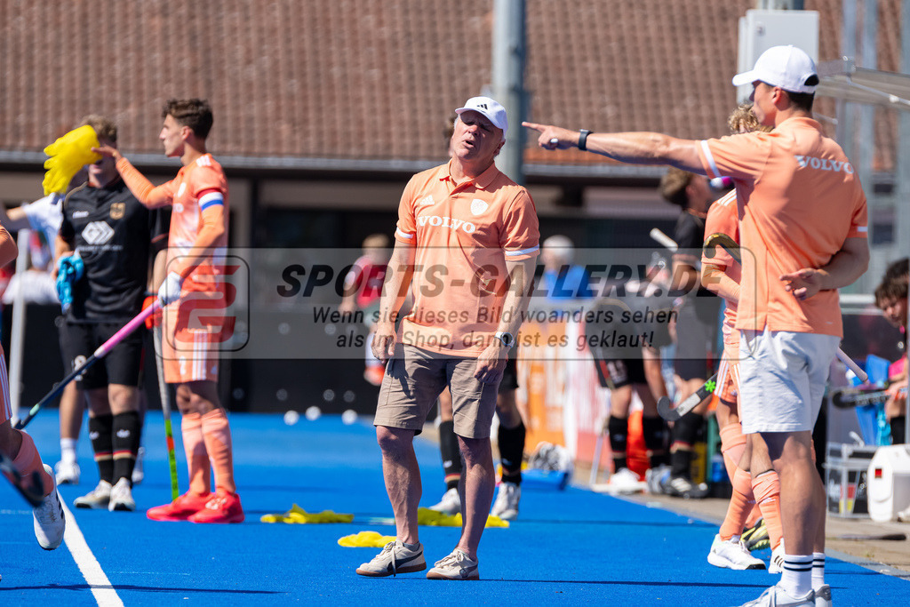 HK_20240628_102433 | MU18 Länderspiel Germany - Niederlande am 28.6.2024 Crefelder HTC, Krefeld ,