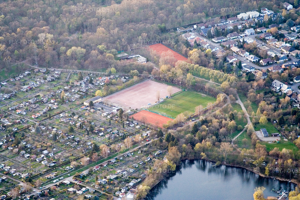 Luftbild: MFC 08 im Ortsteil Niederfeld in Mannheim im Bundesland Baden-Württemberg in Deutschland. Foto: IMG_10158.jpg vom 29.03.2008 durch Werner Riehm/FLY-FOTO.de