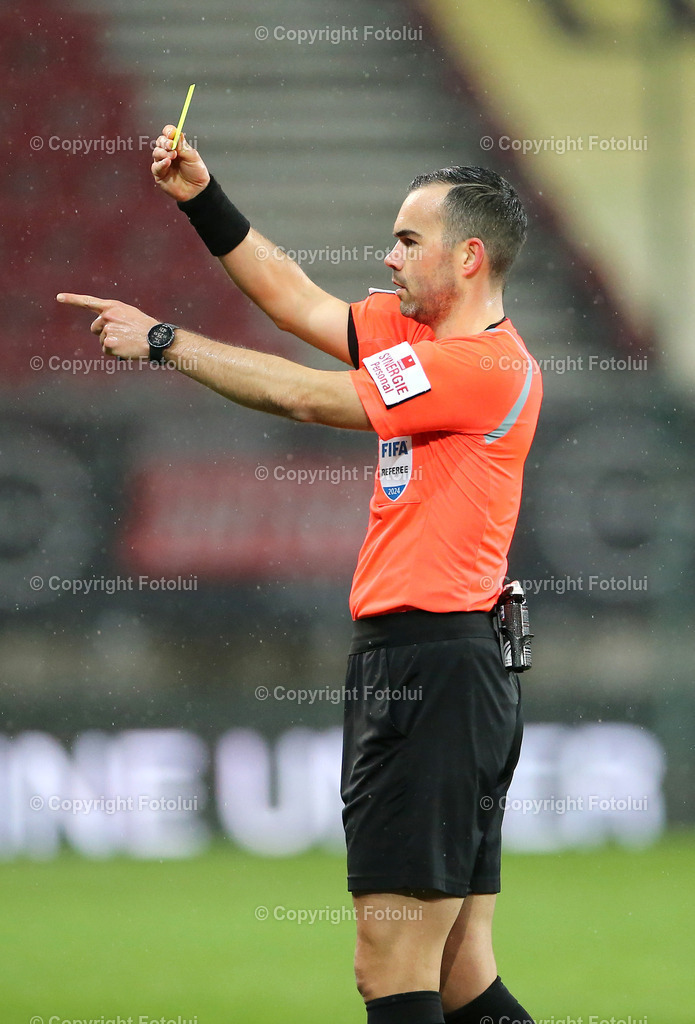 A_LUI_10032024_06 | SPORT,FUSSBALL, ADMIRAL BUNDESLIGA AUSTRIA KLAGENFURT-SK RAPID WIEN 10.03.2024 IM BILD: SCHIEDSRICHTER STEFAN EBNER FOTO:FOTOLUI/MW
