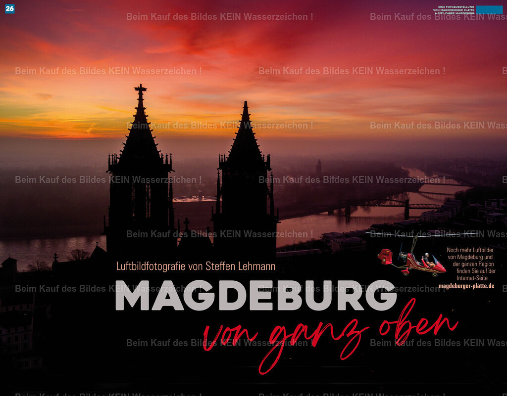 T26 Luftbild Starttafel | Aktuell wird im City Carrè die Ausstellung "Magdeburg von ganz oben" mit Luftbildern der Stadt präsentiert. Diese Ausstellung zeigt Luftaufnahmen der Stadt, die die Entwicklung Magdeburgs über die Jahre dokumentieren.  Die Ausstellung "Magdeburg von ganz oben" läuft vom 5. bis 30. Mai 2025
 - Realisiert mit Pictrs.com