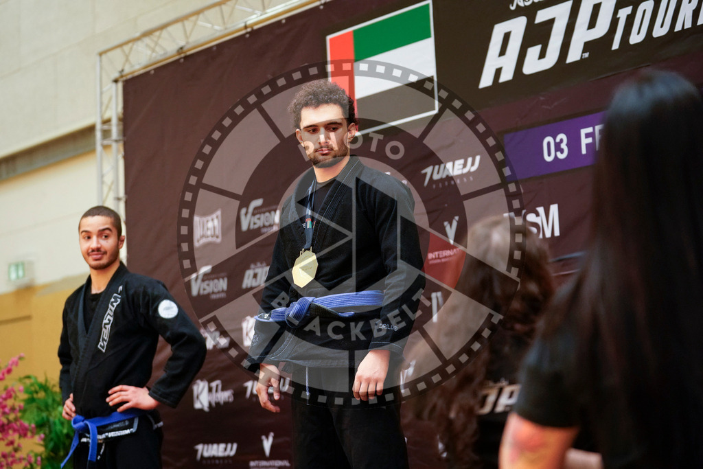 20240203PBB09678 | Fighters compete during the Brazilian Jiu-Jitsu Championship of the AJP Tour in Maintal by Frankfurt am Main, Germany, on February 2, 2024.