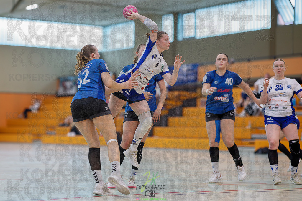 Quali-Turnier JBL wJA; TuS Steißlingen - SG Kappelwindeck/Steinbach | Quali-Turnier JBL wJA; TuS Steißlingen - SG Kappelwindeck/Steinbach am 31.05.2025 in Oberkleen (Weidig-Halle)Photo © 2025 - Jörg Heinrich - Realisiert mit Pictrs.com