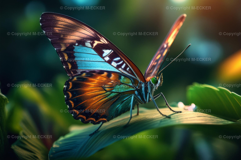 schmetterling auf blatt 1 | Martin Ecker Fotograf Euratsfeld - Realisiert mit Pictrs.com