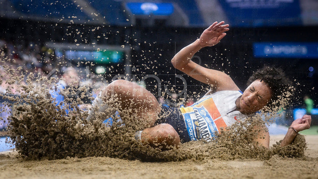 ISTAF Indoor; Duesseldorf, 24.01.2026 | DUESSELDORF, GERMANY - JANUARY 24:  Long jumper Malaika Mihambo (GER) during the ISTAF Indoor Dusseldorf at PSD Bank Dome on January 24, 2026 in Duesseldorf, Germany. 