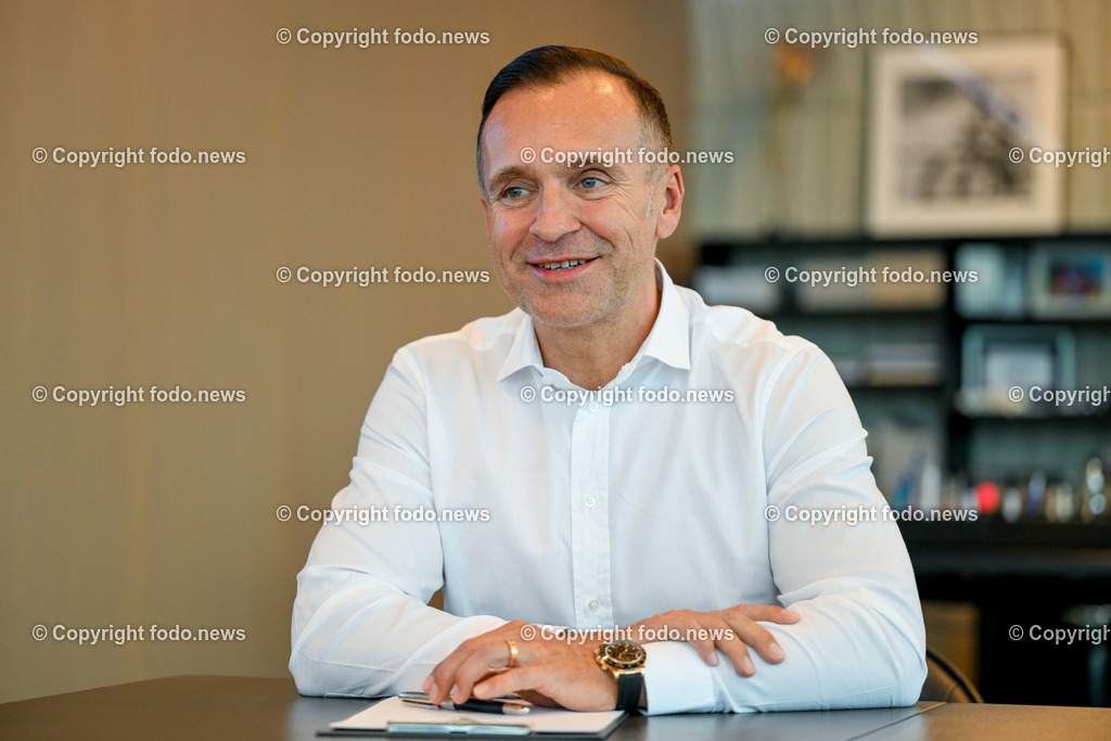 Gottfried Wurpes_ The Fitness Company_ Technogym_ 30.05.2023-11 | 30.05.2023, Leonding, AUT, The Fitness Company - Technogym, im Bild Gottfried Wurpes (CEO The Fitness Company / Technogym)