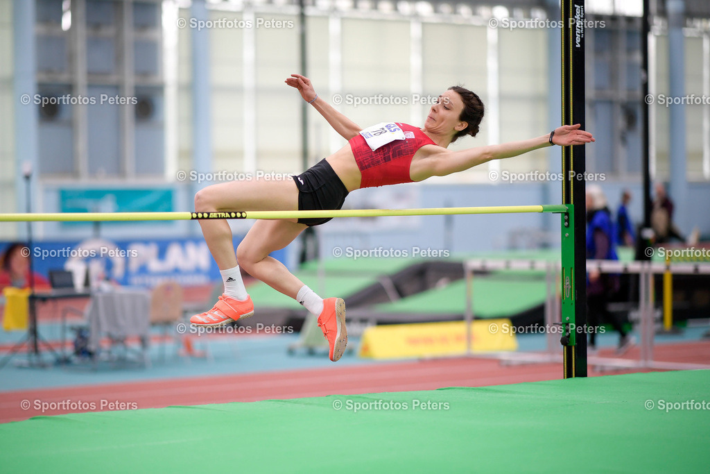 _KP12093_1 | 09.02.2025, xkaix, Leichtathletik 20. Deutsche Meisterschaften, Mehrkampf Halle v.l. Alina Sophie Böhm (LC Jena) - Realisiert mit Pictrs.com