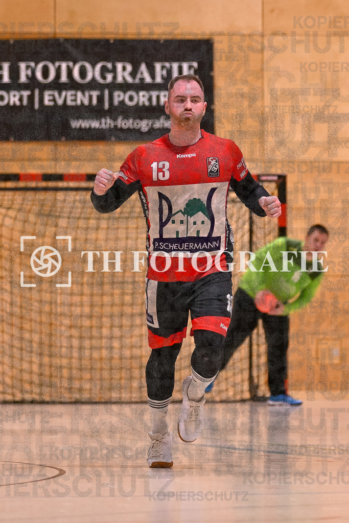 GER, SG Maulburg/Steinen - HSG Dreiland, Handball, Landesliga Suedbaden, 4. Spieltag, Saison 2024/2025, 12.10.2024 | Andre Leuchtmann (SG Maulburg/Steinen, #13)GER, SG Maulburg/Steinen - HSG Dreiland, Handball, Landesliga Suedbaden, 4. Spieltag, Saison 2024/2025, 12.10.2024Foto: TH Fotografie/Thomas Hess