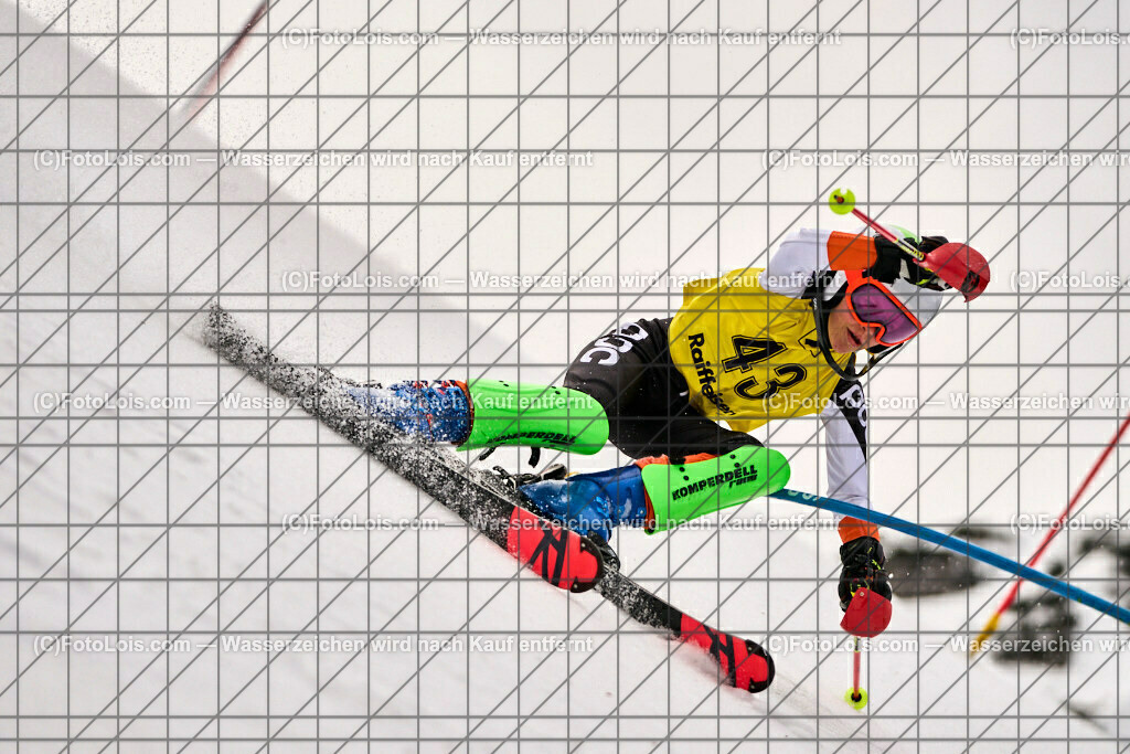 ALP8142_NOe-Kinder-LM_SL-I_Hochkar_Matzinger Xaver | (C)FotoLois.com, Alois Spandl. NÖ Kinder-Landesmeisterschaft, SLALOM im Draxlerloch am Hochkar, erster Lauf, So 18. Februar 2024.