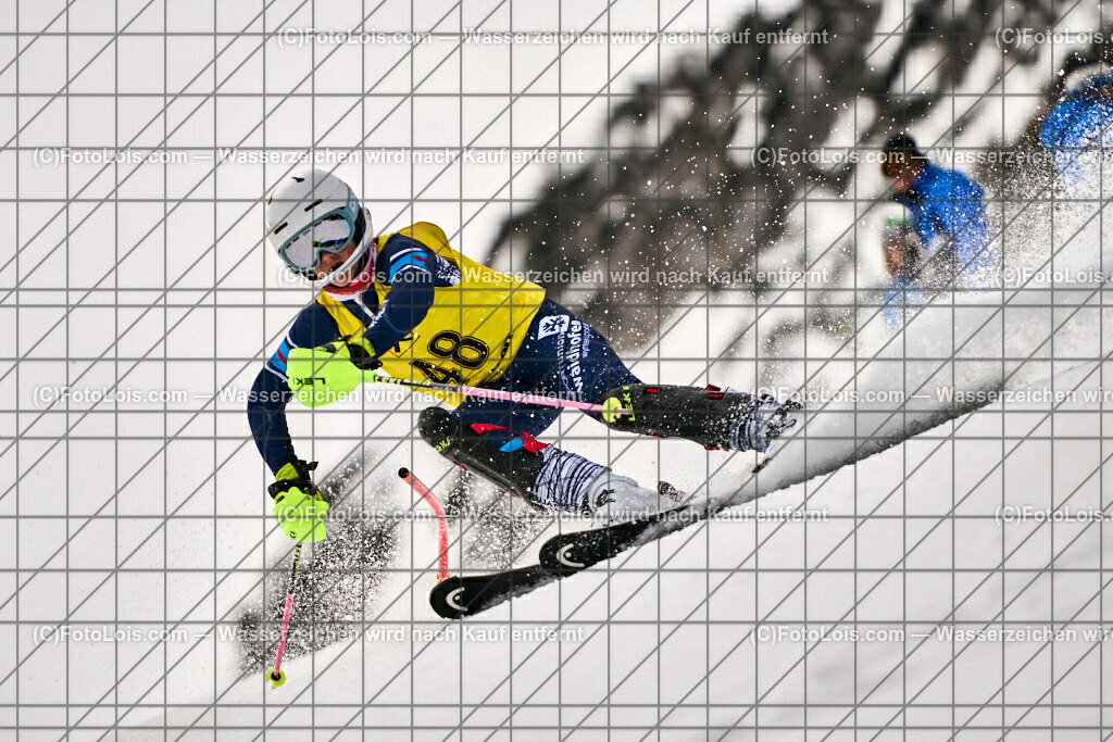 ALP8189_NOe-Kinder-LM_SL-I_Hochkar_Lugmayr Sophie | (C)FotoLois.com, Alois Spandl. NÖ Kinder-Landesmeisterschaft, SLALOM im Draxlerloch am Hochkar, erster Lauf, So 18. Februar 2024.