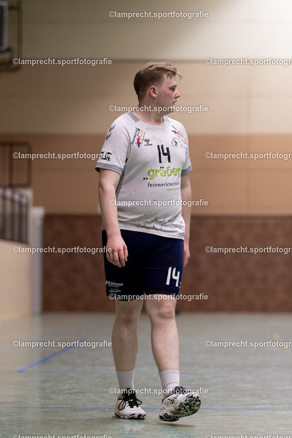 Handball I Herren I Saison 2025-2026 I SHSE Manfred-Frank-Pokal I Viertelfinale I HSG Kalkberg 06 II - HSG Kalkberg 06 131 | Rasmus Noel Oltmanns (14, HSG Kalkberg 06 II) - Realisiert mit Pictrs.com
