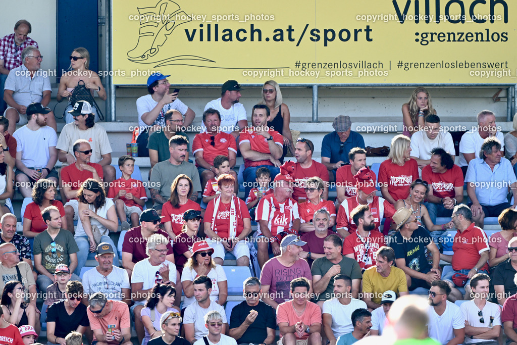 ATUS Velden vs. GAK | Besucher Stadion Lind, ATUS Velden vs. GAK, ATUS Velden vs. GAK am 26.07.2024 in Villach (Stadion Lind), Austria, (Photo by Bernd Stefan)