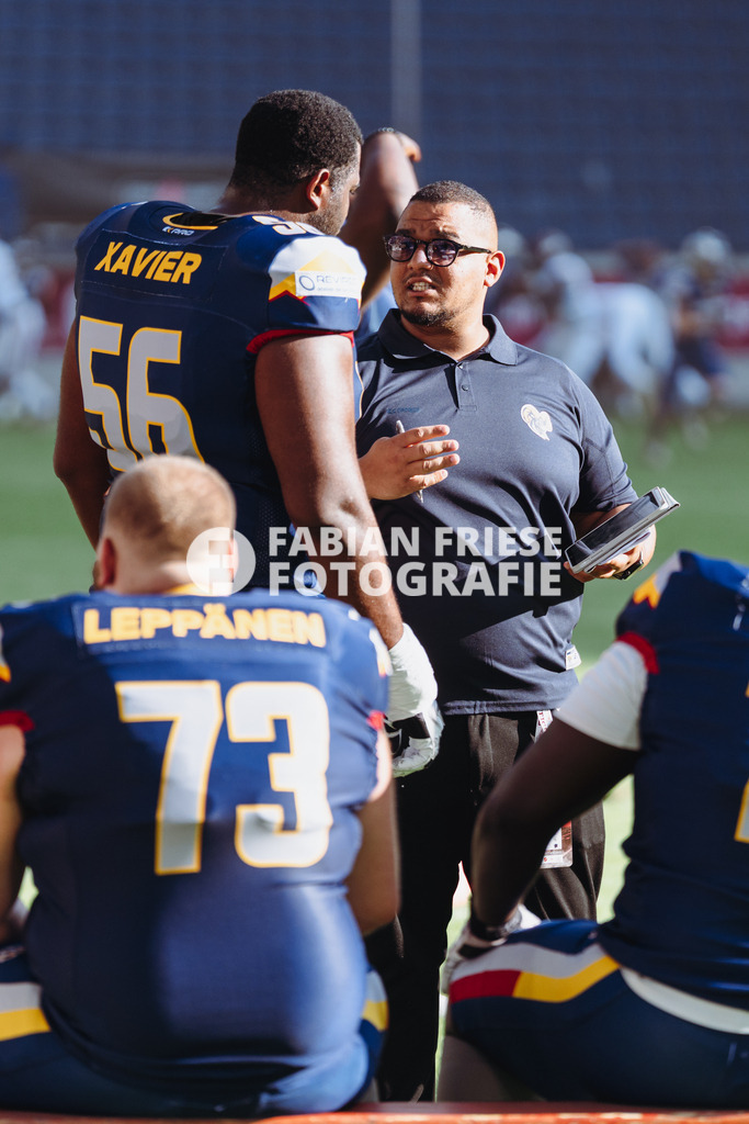 GER Rhein Fire vs. Alpine Rams, American Football, AFLE, Saison 2026, 01.08.2026 | GER Rhein Fire vs. Alpine Rams, American Football, AFLE, Saison 2026, 01.08.2026Foto: Eibner-Pressefoto/Fabian Friese - Realisiert mit Pictrs.com